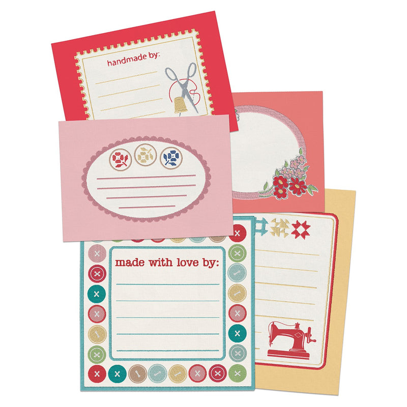 Machine Embroidery Cute Quilt Labels