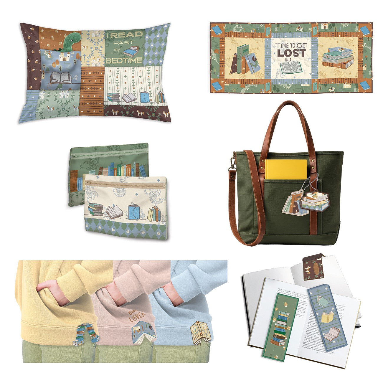 Stitch Your Book Nook - Machine Embroidery USB