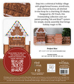 Holly Hills Gingerbread Town by Janet Wecker Frisch - Machine Embroidery