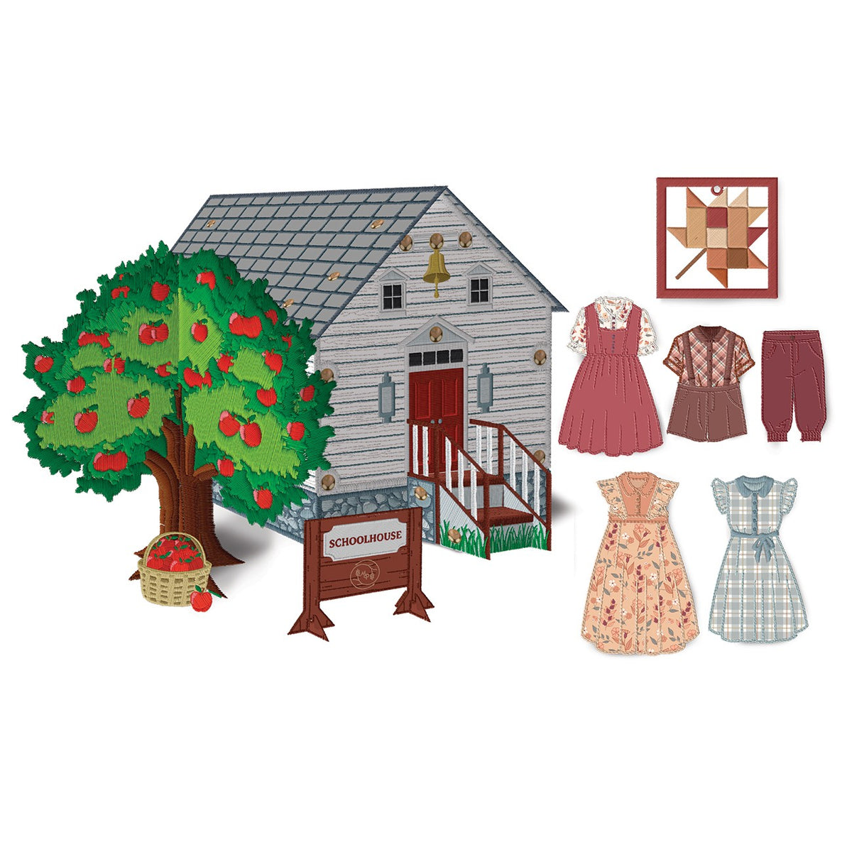 Modern Prairie Homestead #3 - Schoolhouse