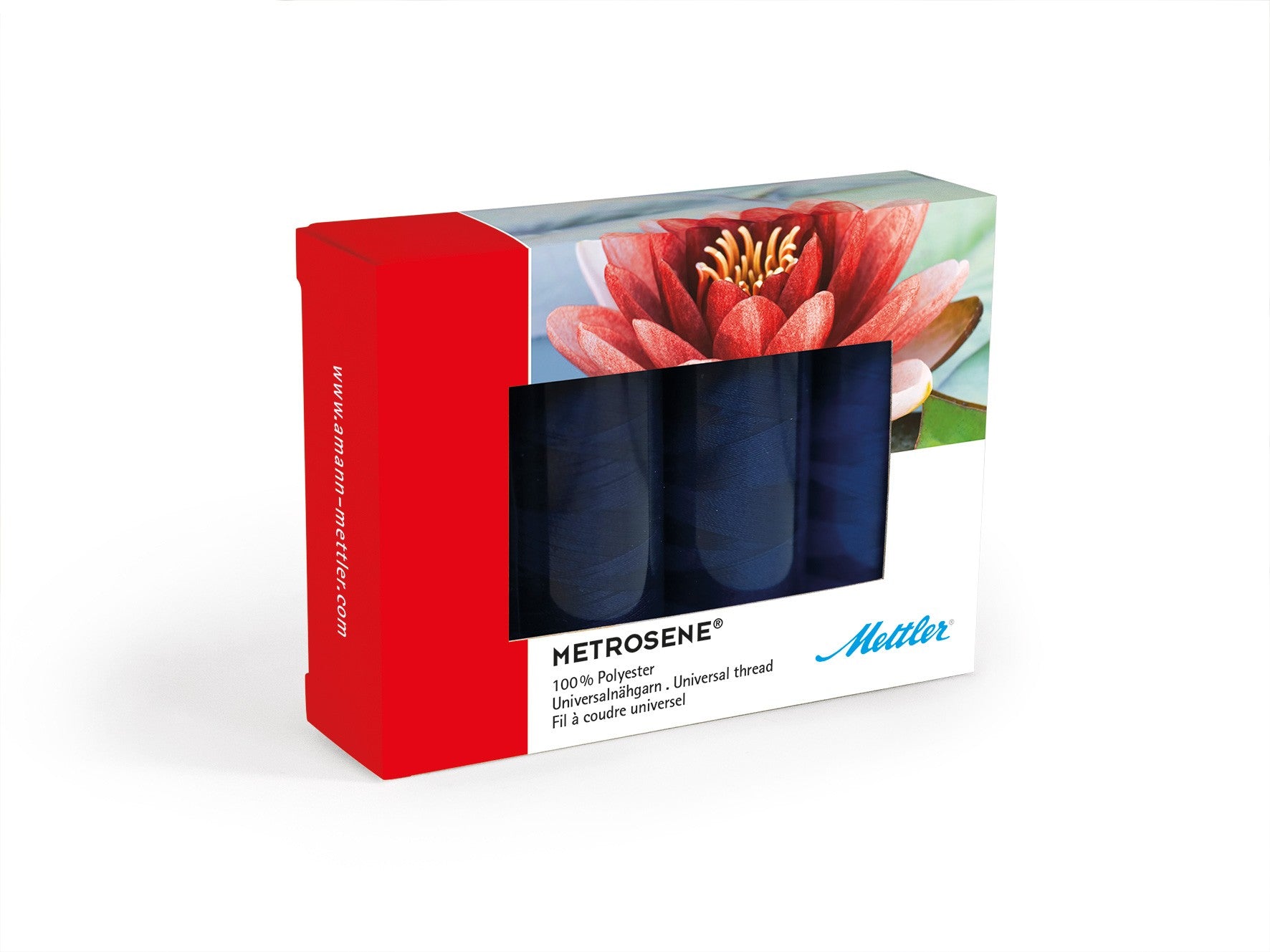 Metrosene Thread Set 4 Spools Navy