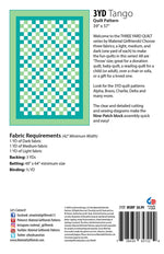 3yd Tango Quilt Pattern