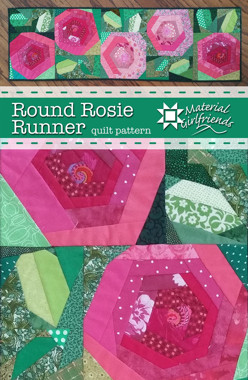 Round Rosie Runner Quilt Pattern