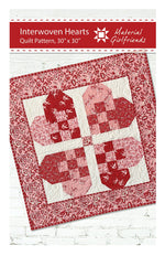 Interwoven Hearts Quilt Pattern