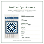 Product Specifications – 3yd Echo Quilt Pattern