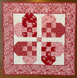 Interwoven Hearts Quilt Pattern