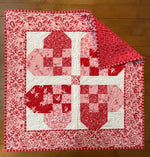 Interwoven Hearts Quilt Pattern