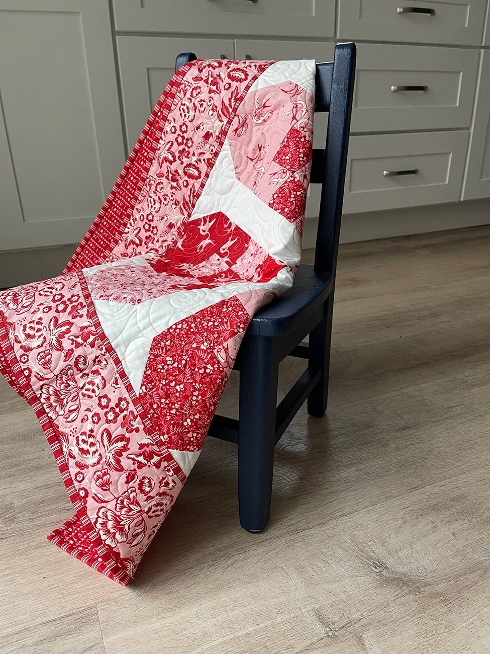 Interwoven Hearts Quilt Pattern
