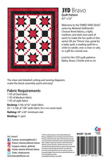 3yd Bravo Quilt Pattern
