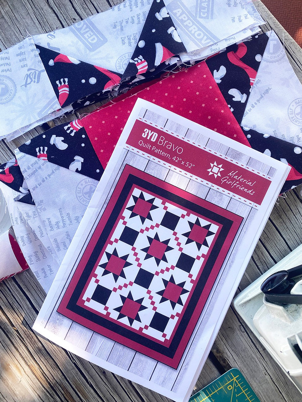 3yd Bravo Quilt Pattern