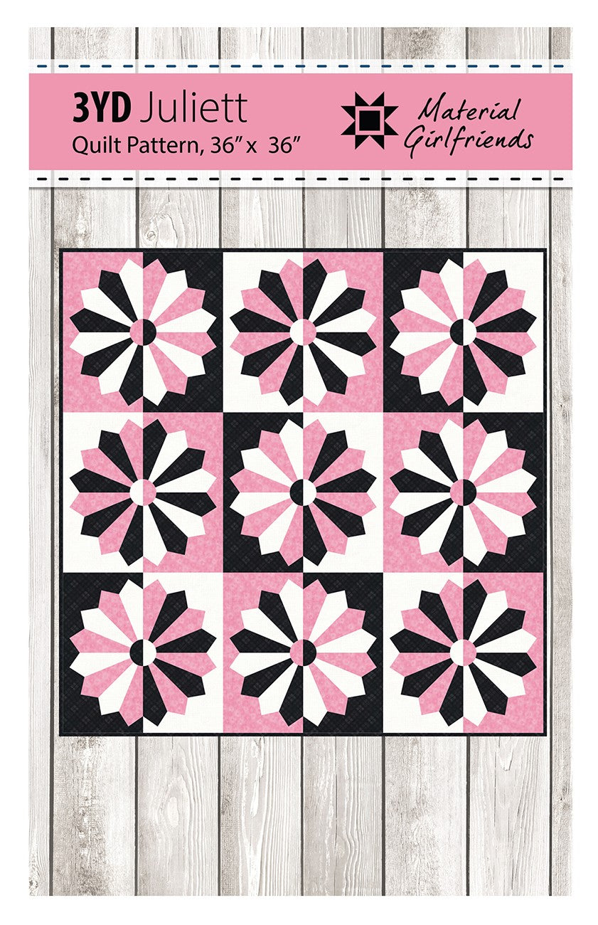 3yd Juliett Quilt Pattern