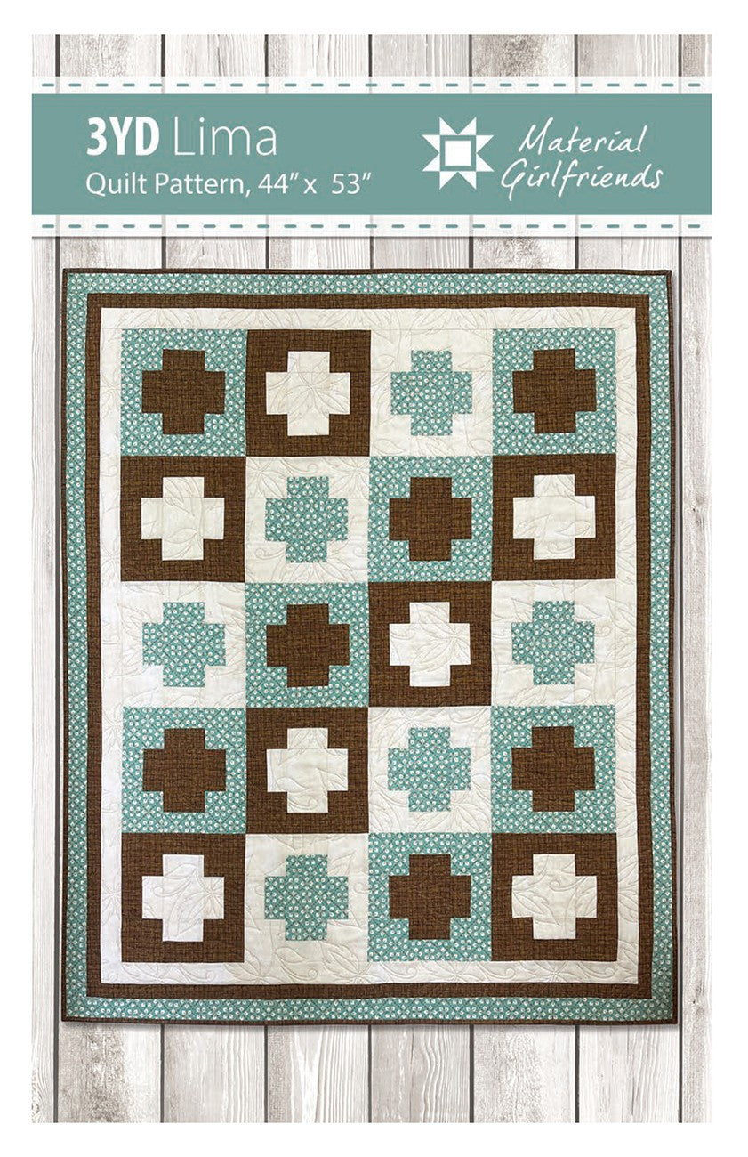 3Yard Lima Quilt Pattern