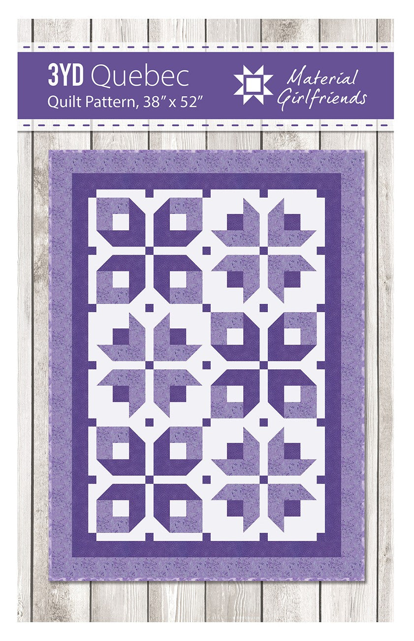 3yd Quebec Quilt Pattern