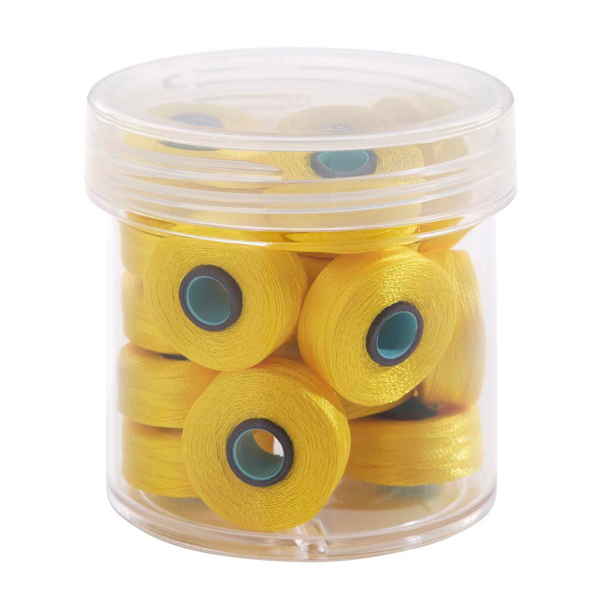 Magna-Glide Delights Style L 72yd Pre-wound Bobbins Bright Yellow 20 Per Jar