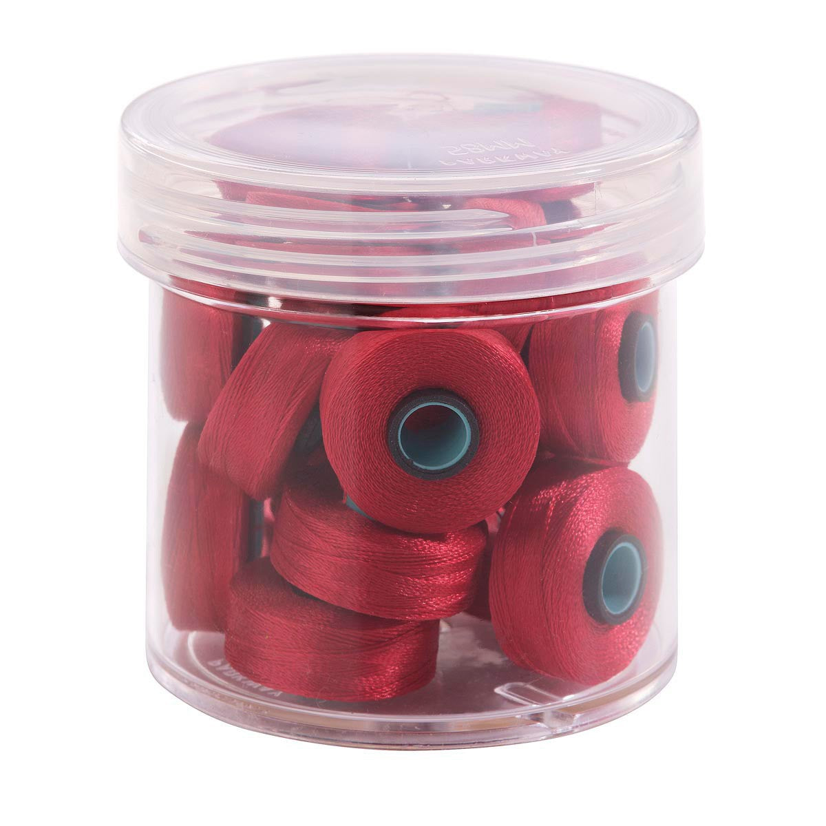 Magna-Glide Delights Style L 72yd Pre-wound Bobbins Candy Apple Red 20 Per Jar