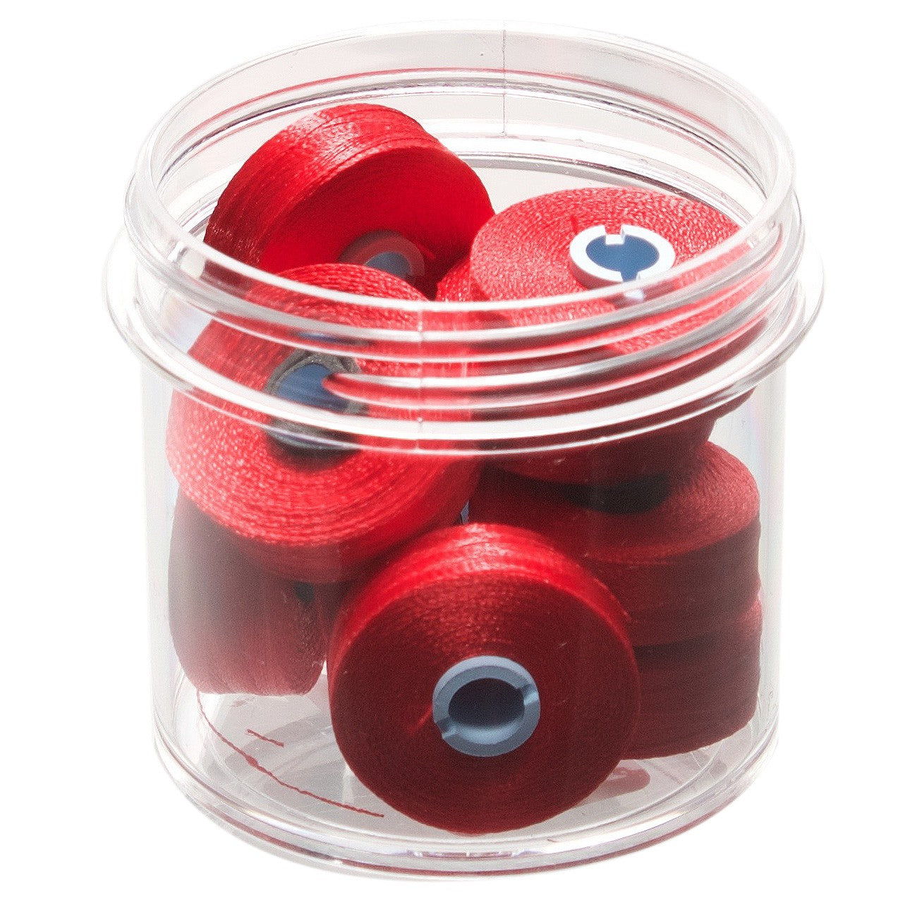 Magna-Glide Delights Style M Jumbo 132yd Pre-wound Bobbins Cardinal 10 Jar