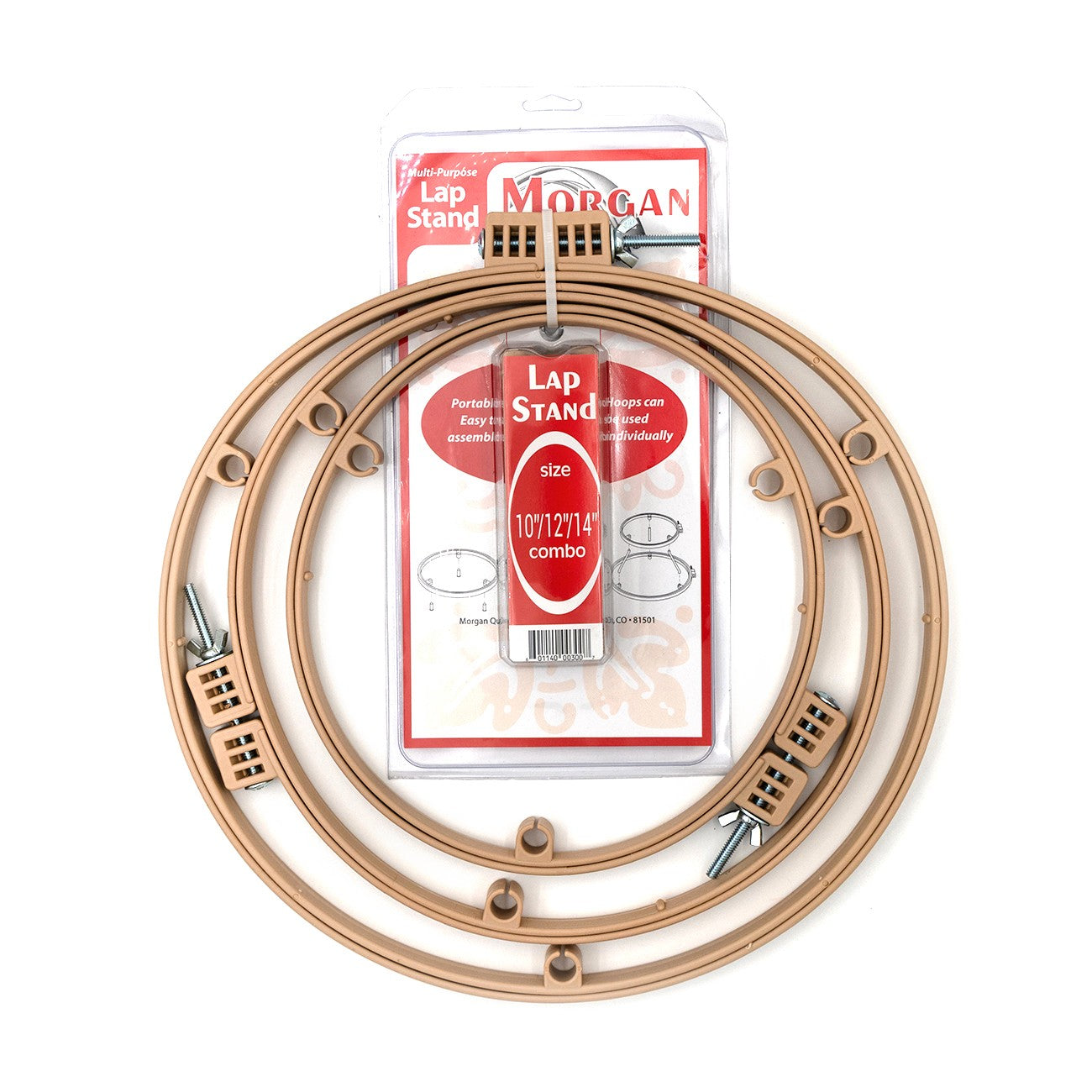 Lap Stand with 10in / 12in / 14in Hoop Combo