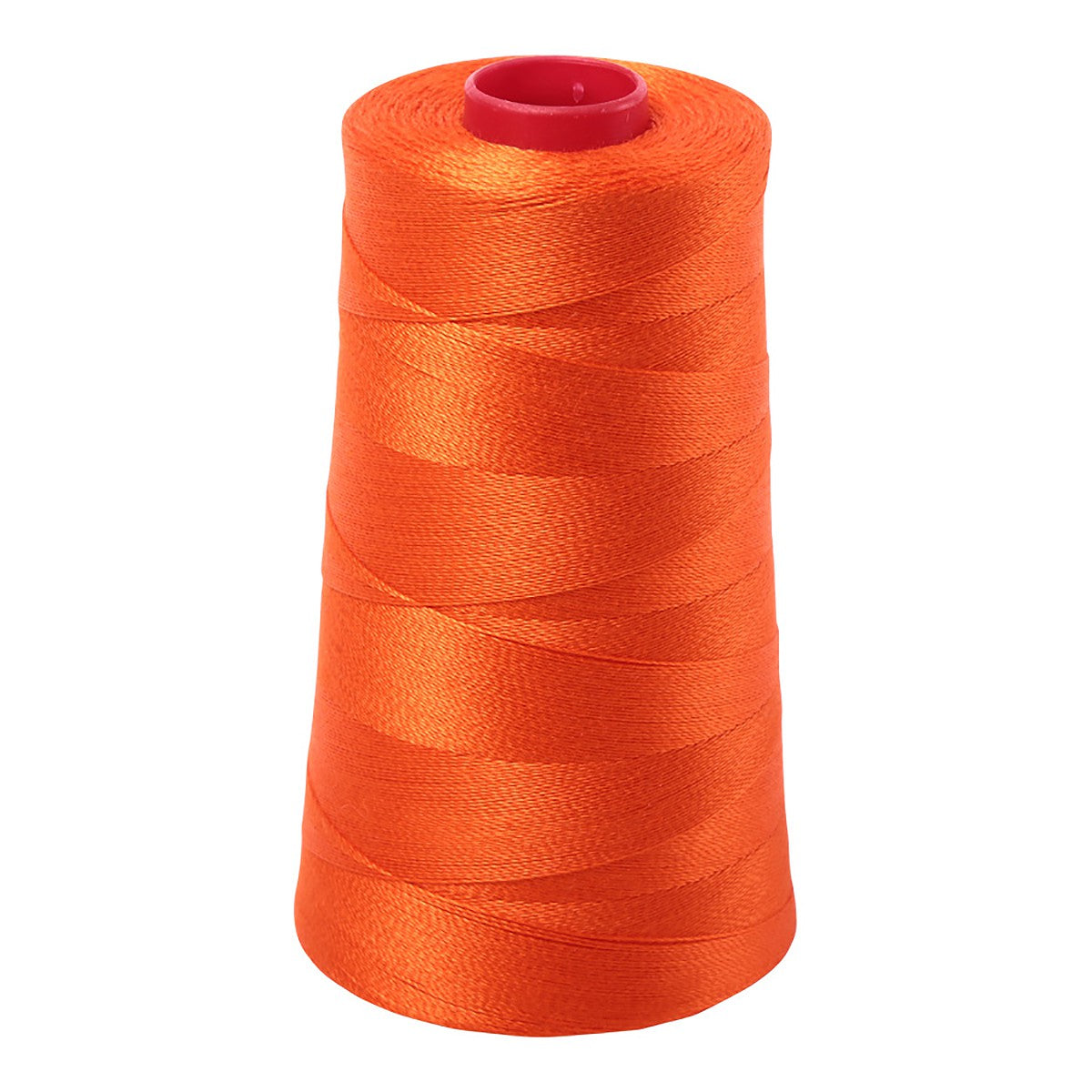 Mako Cotton Embroidery Thread 12wt 1931yds Neon Orange