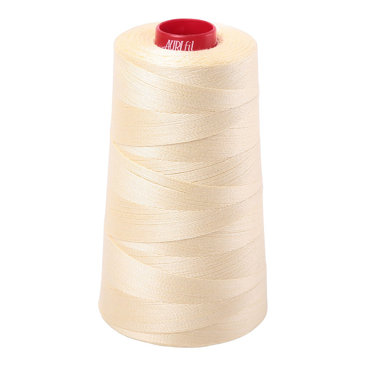 Mako Cotton Embroidery Thread 12wt 1931yds Light Lemon