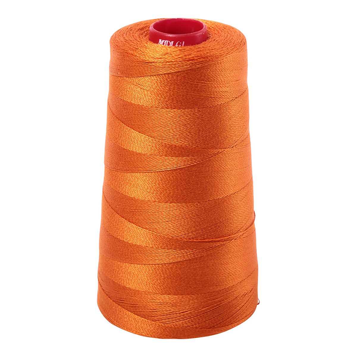Mako Cotton Embroidery Thread 12wt 1931yds Pumpkin