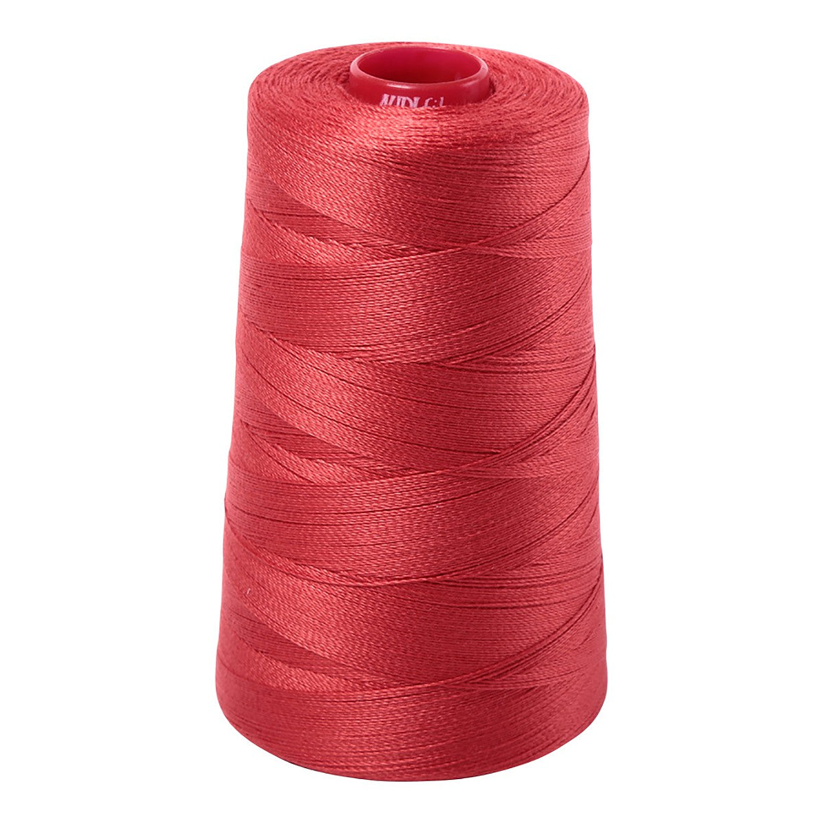Mako Cotton Embroidery Thread 12wt 1931yds Dark Red Orange