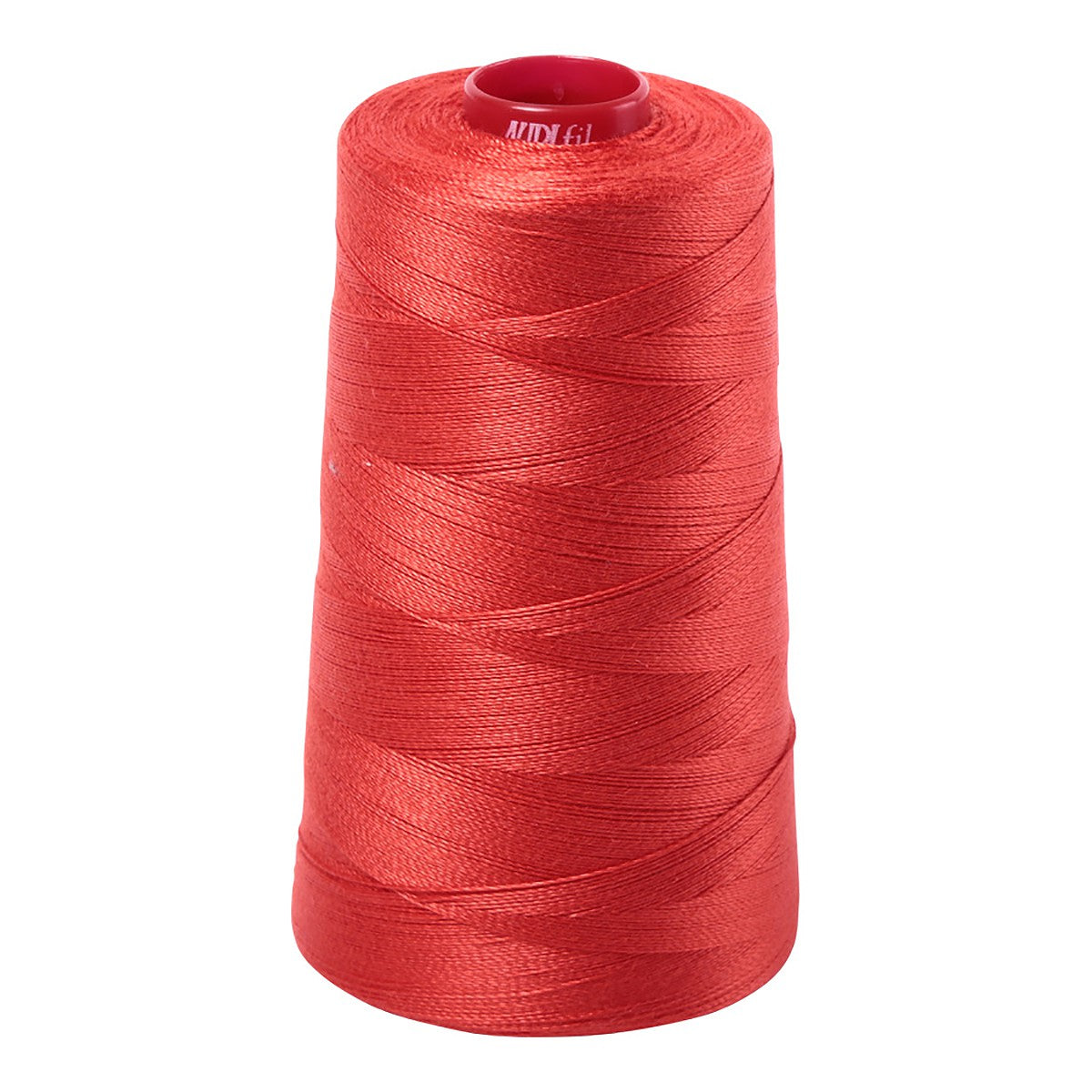 Mako Cotton Embroidery Thread 12wt 1931yds Light Red Orange