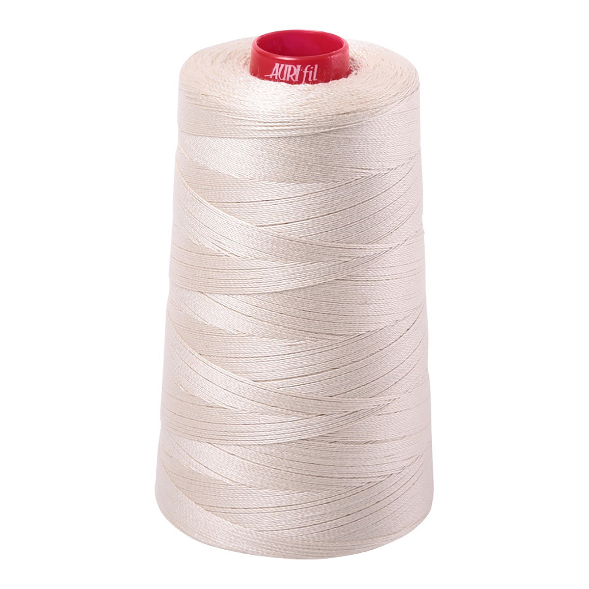 Mako Cotton Embroidery Thread 12wt 1931yds Light Beige
