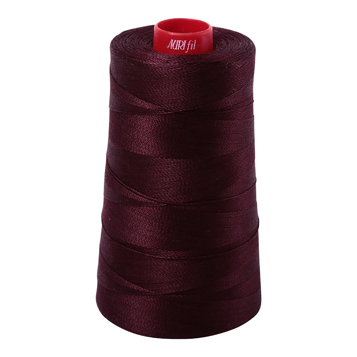 Mako Cotton Embroidery Thread 12wt 1931yds Very Dark Brown