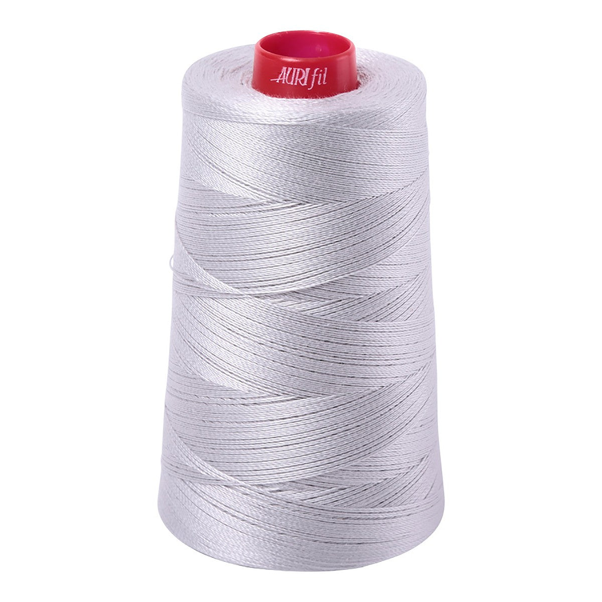 Mako Cotton Embroidery Thread Solid 12wt 1931yds Aluminum