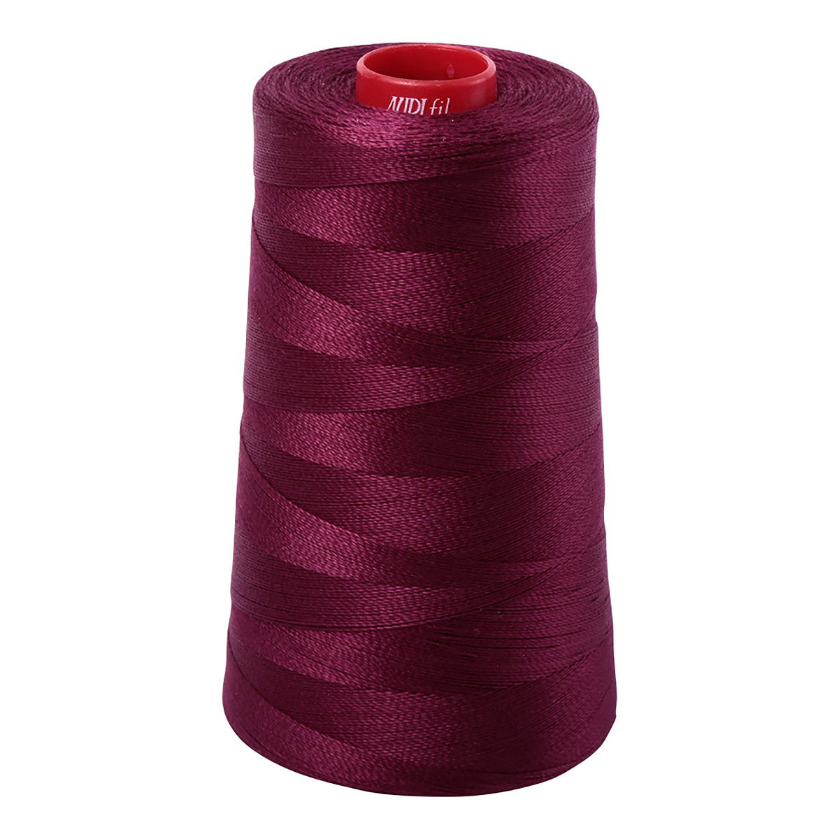 Mako Cotton Embroidery Thread 12wt 1931yds Plum