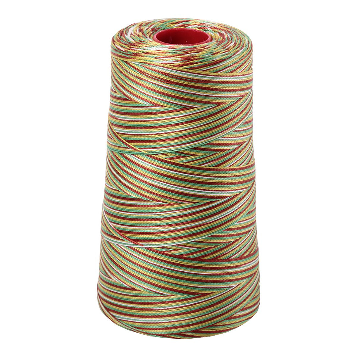 Mako Cotton Embroidery Thread 12wt 1931yd Variegated Leaves