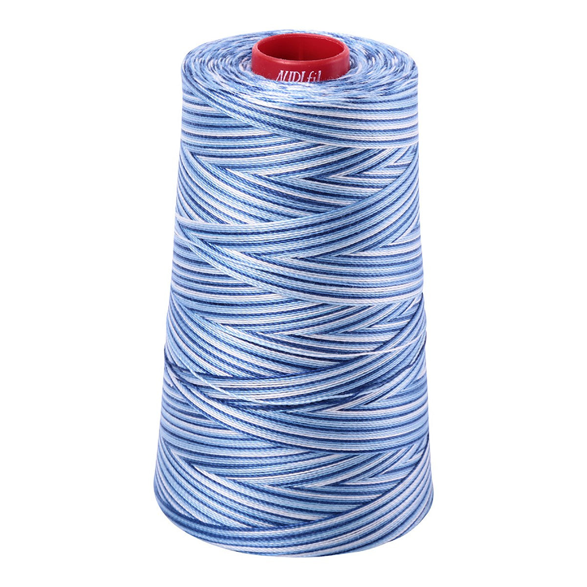 Mako Cotton Embroidery Thread 12wt 1931yd Variegated Storm at Sea
