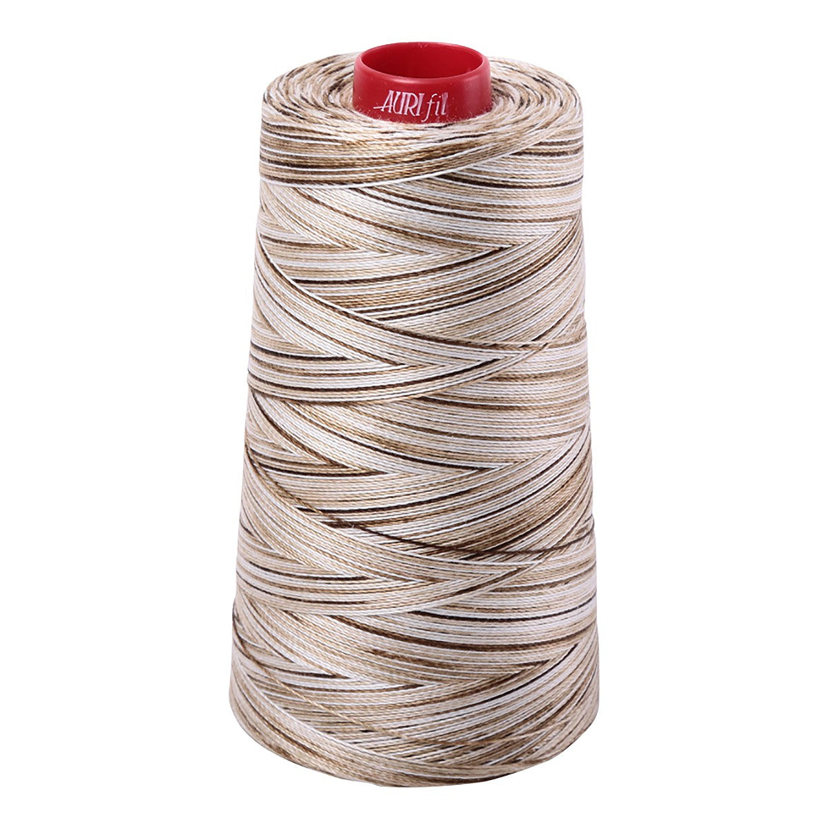 Mako Cotton Embroidery Thread 12wt 1931yd Variegated Nutty Nougat