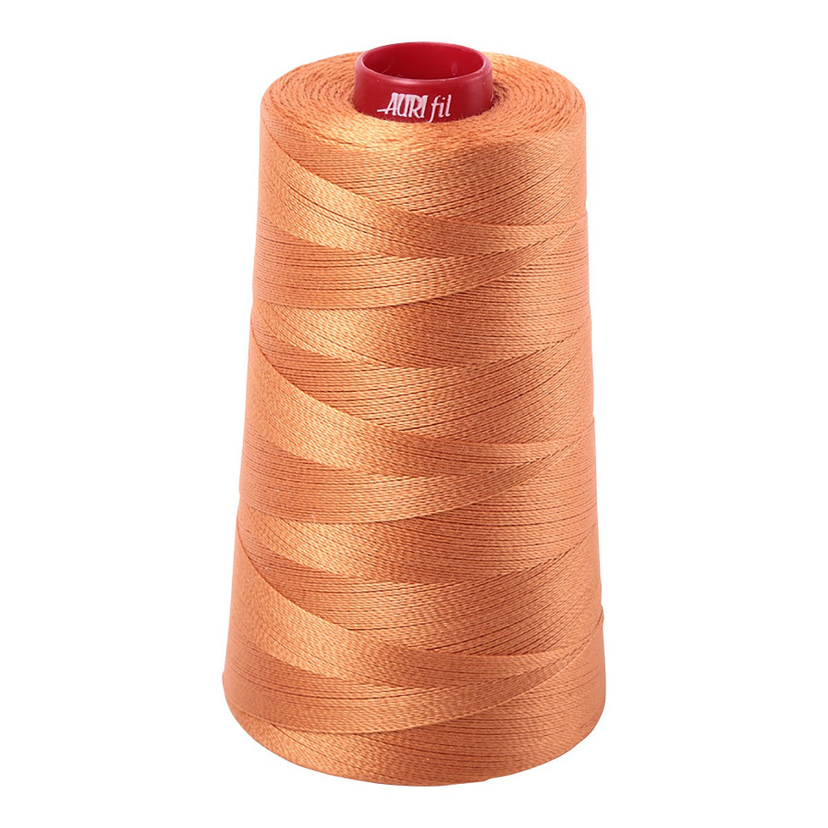 Mako Cotton Embroidery Thread 12wt 1931yds Medium Orange