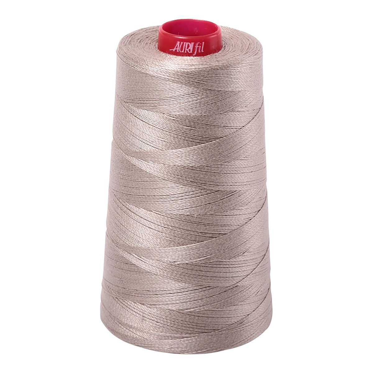 Mako Cotton Embroidery Thread 12wt 1931yds Rope Beige