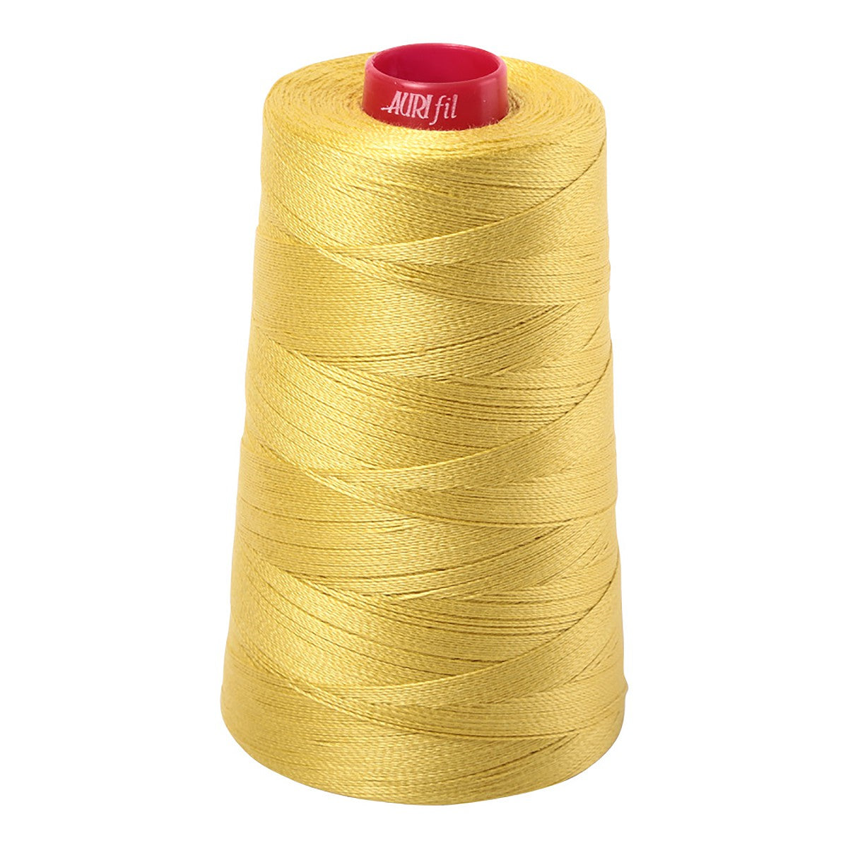 Mako Cotton Embroidery Thread 12wt 1931yds Gold Yellow