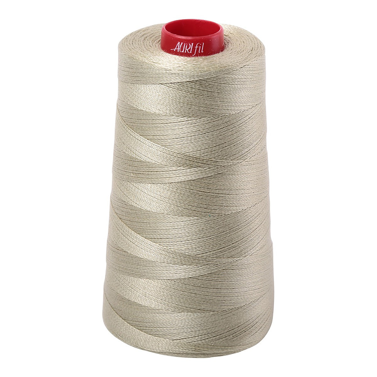Mako Cotton Embroidery Thread 12wt 1931yds Light Military Green