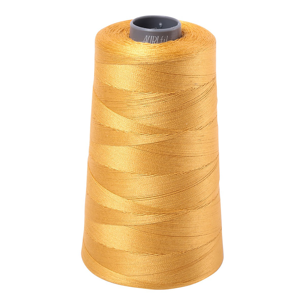 Mako Cotton Embroidery Thread Solid 28wt 3609yds Tarnished Gold
