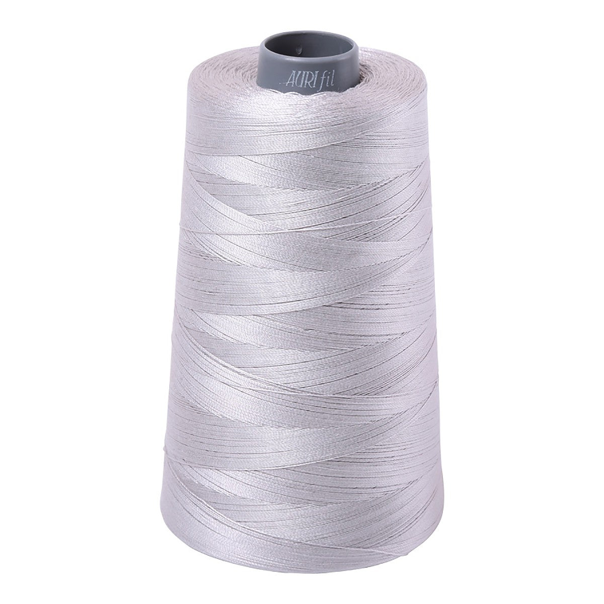 Mako Cotton Embroidery Thread Solid 28wt 3609yds Aluminum