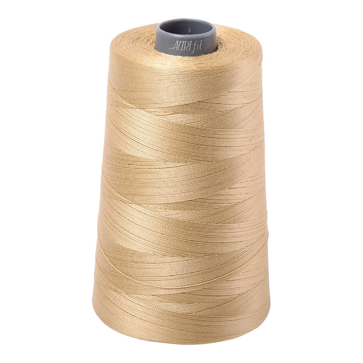 Mako Cotton Embroidery Thread 28wt 3609yds Very Light Brass