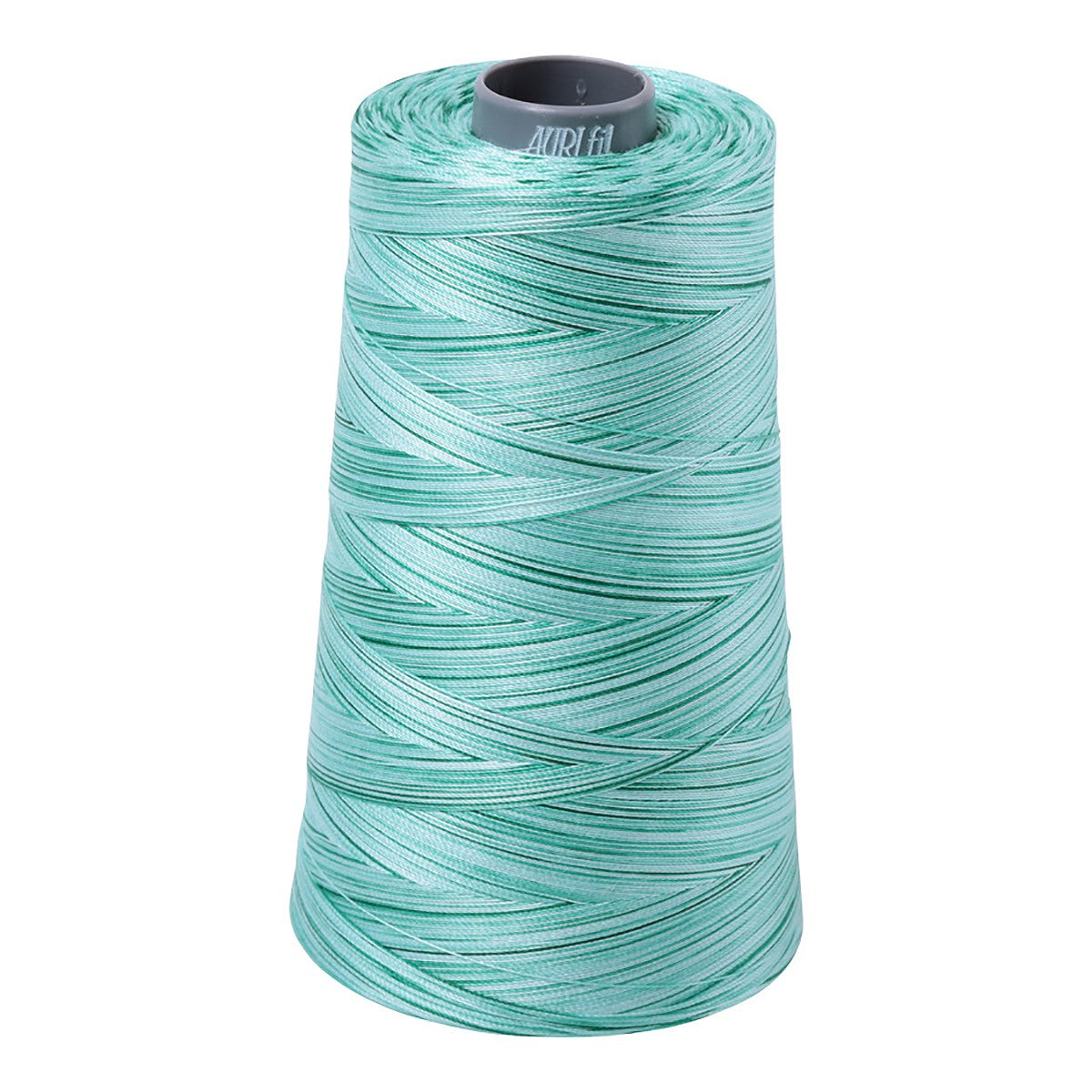 Mako Cotton Embroidery Thread 28wt 3609yds Variegated Crème de Menthe