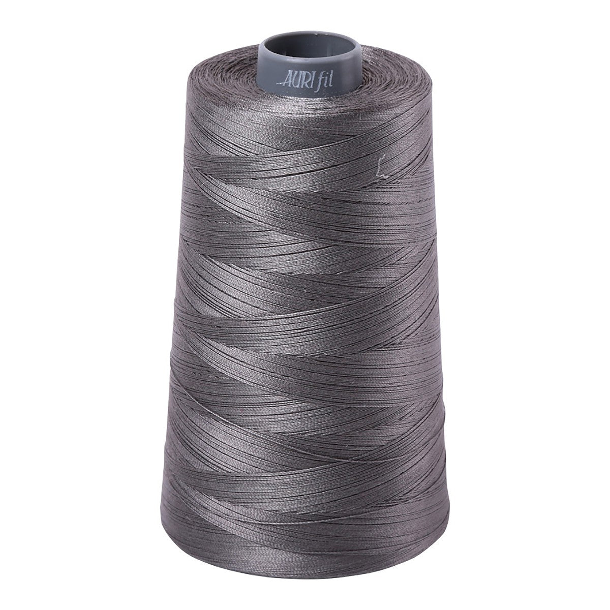 Mako Cotton Embroidery Thread 28wt 3609yds Grey Smoke