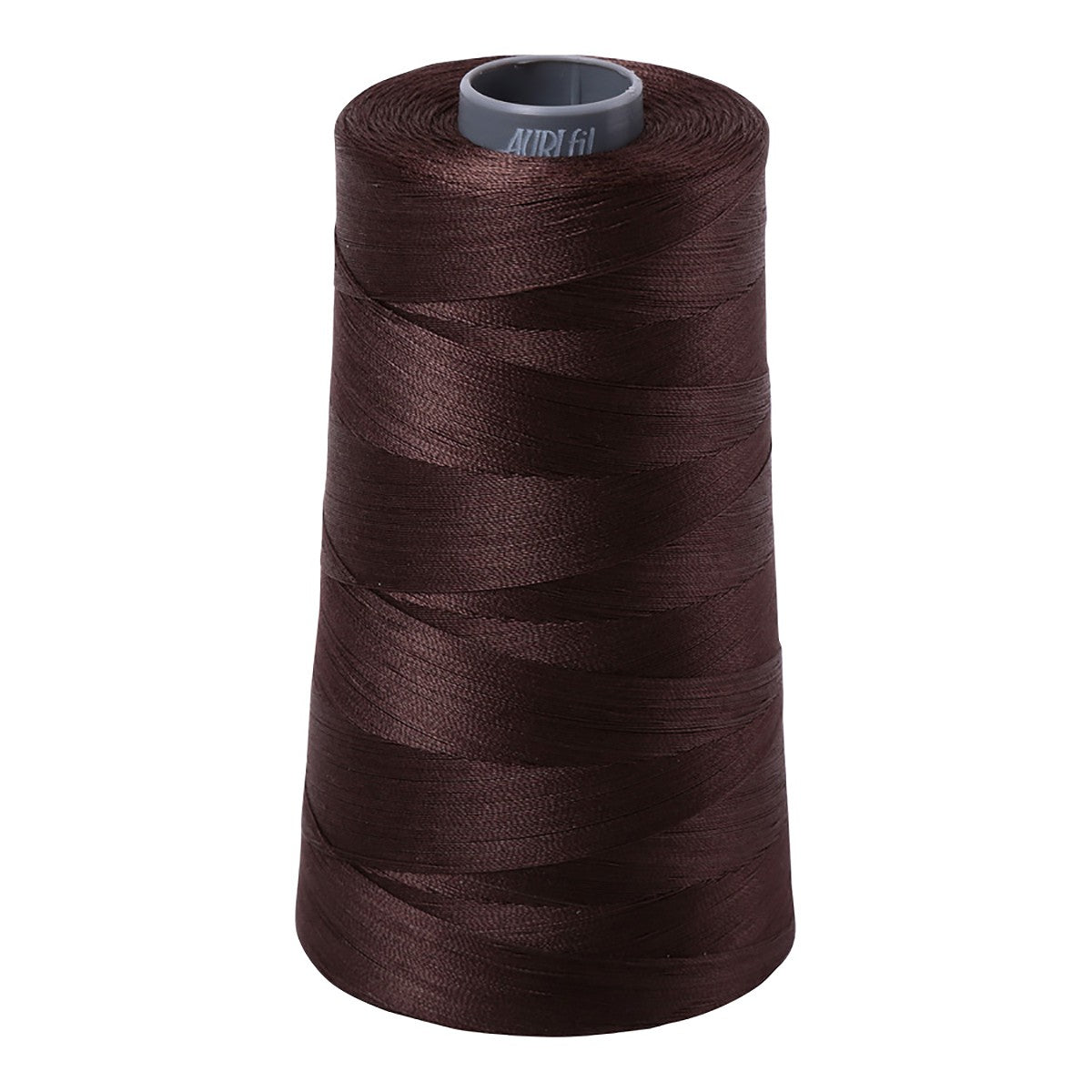 Mako Cotton Embroidery Thread 28wt 3609yds Dark Brown