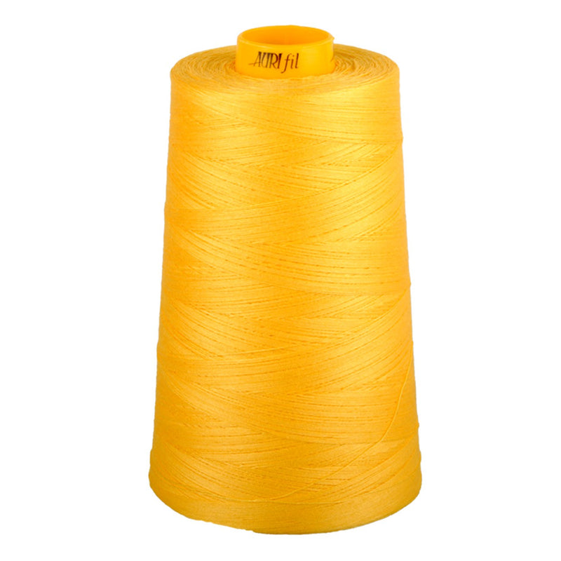 Mako Cotton 3-ply Longarm Thread 40wt 3280yds Pale Yellow