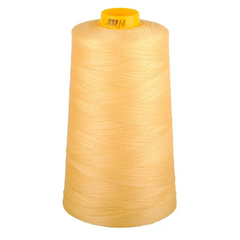 Mako Cotton 3-ply Longarm Thread 40wt 3280yds Medium Butter