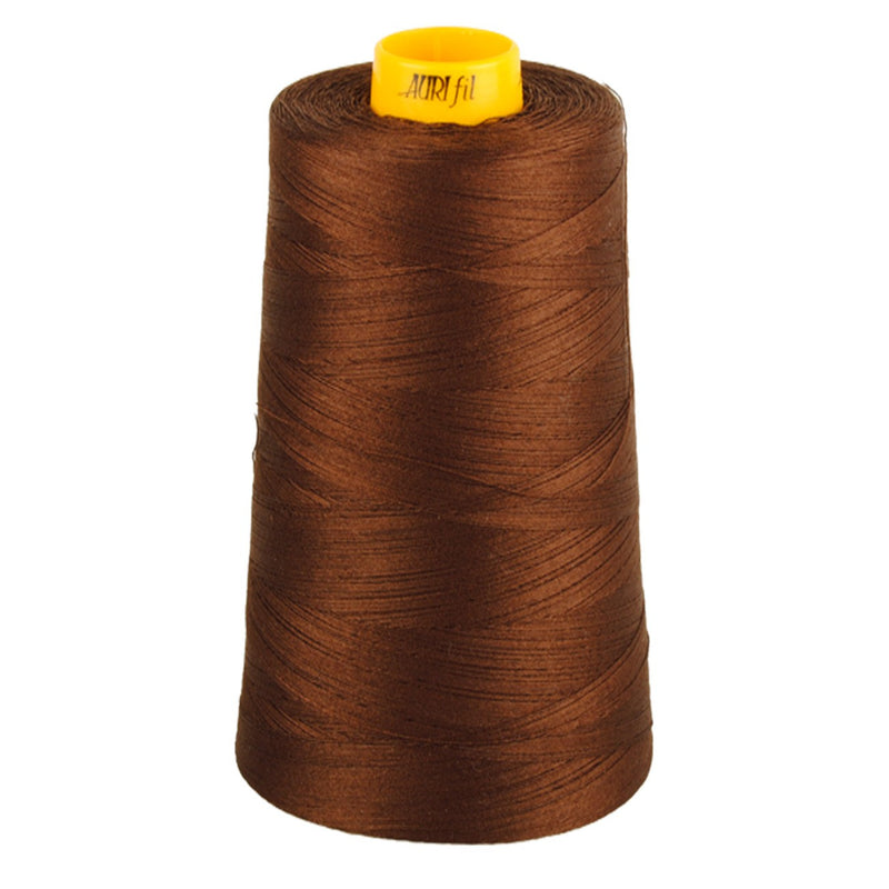 Mako Cotton 3-ply Longarm Thread 40wt 3280yds Chocolate