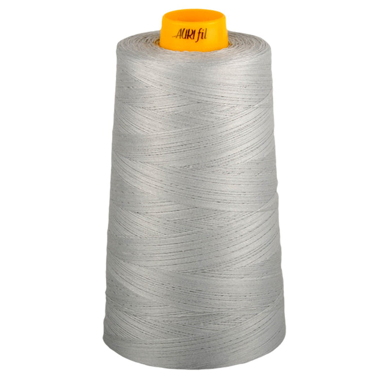 Mako Cotton 3-ply Longarm Thread 40wt 3280yds Aluminum