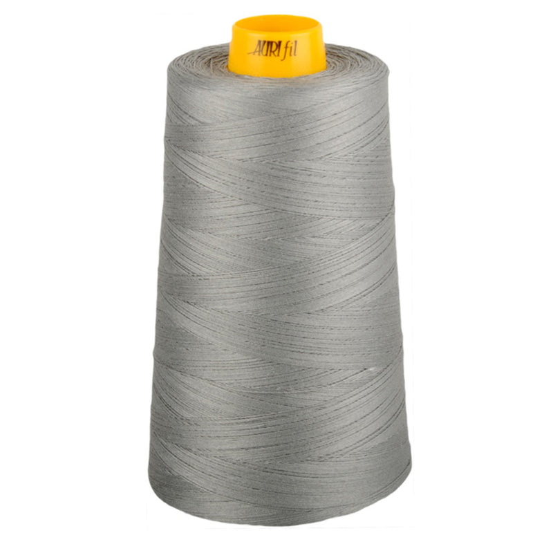 Mako Cotton 3-ply Longarm Thread 40wt 3280yds Stainless Steel