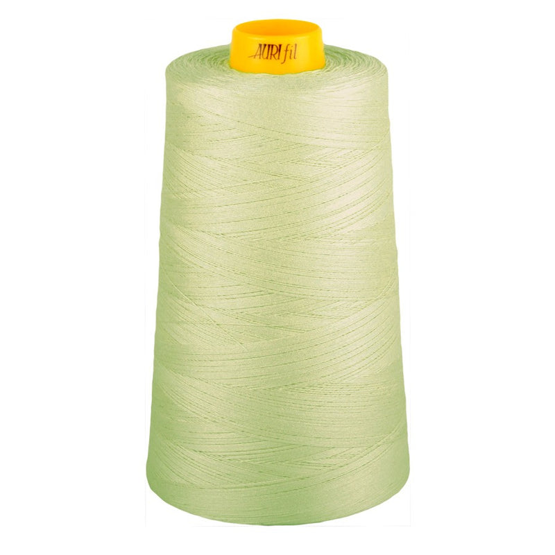 Mako Cotton 3-ply Longarm Thread 40wt 3280yds Light Grey Green