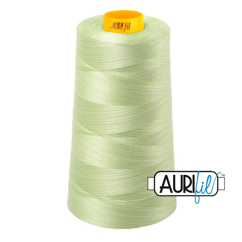 Mako Cotton 3-ply Longarm Thead 40wt 3280yds Light Spring Green